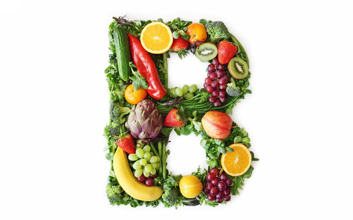 B vitamins in food for lumbar osteochondrosis